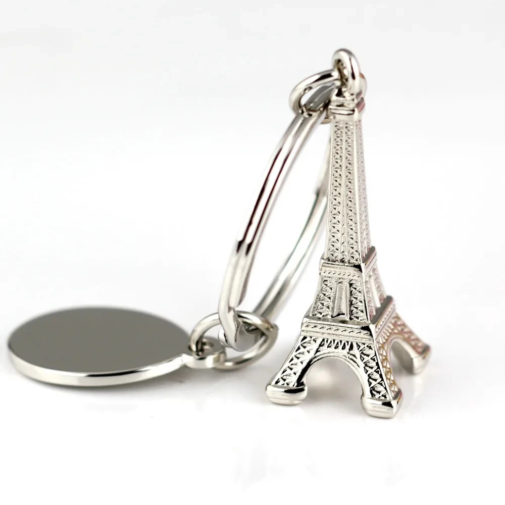 3D Eiffel Tower keychain for women creative keychain key ring cute portachiavi chaveiro llaveros hombre bag charm