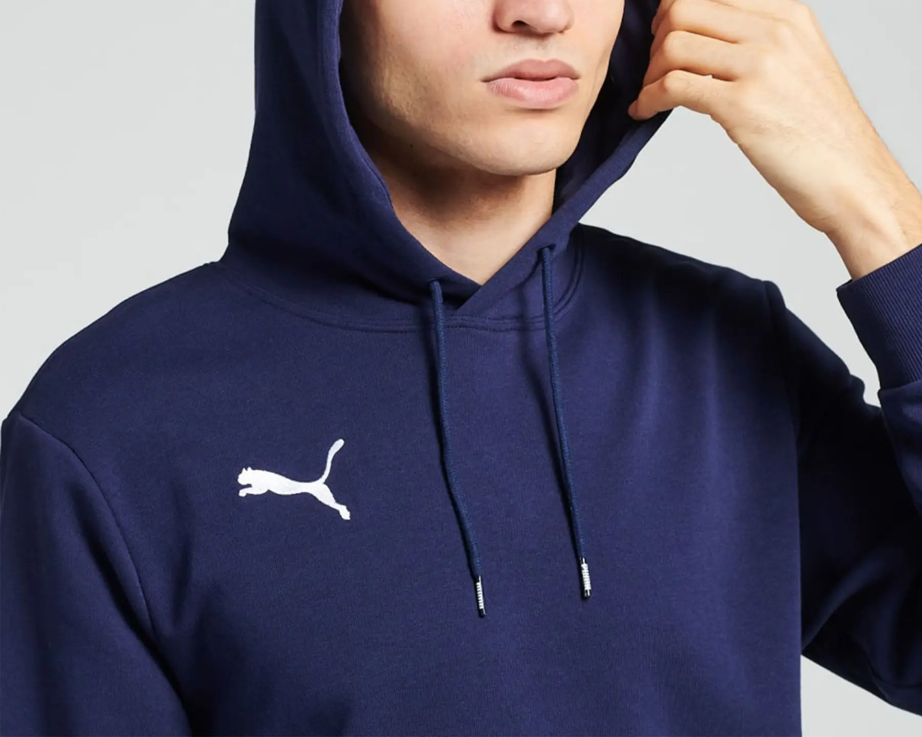 Puma – veste à capuche originale team goal 23 décontractée Chemises d'entraînement pour hommes à hommes vêtements de gymnastique vestes de course de Fitness Rashguard sweats à capuche