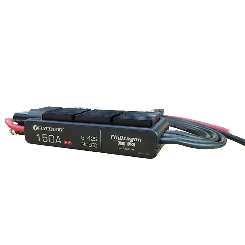 Flycolor 150A ESC FlyDragon Controlador Eletrônico de Velocidade 5-12S Brushless ESC para JP EDF Motor/ RC modelo de helicóptero de aeronave