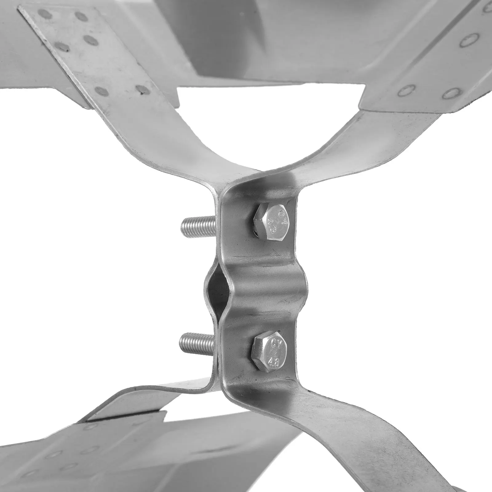 

1Pair Efficient Agriculture Fan Blades Wear-Resistant Design for Various Crops Time-Saving Reliable Performance Metal