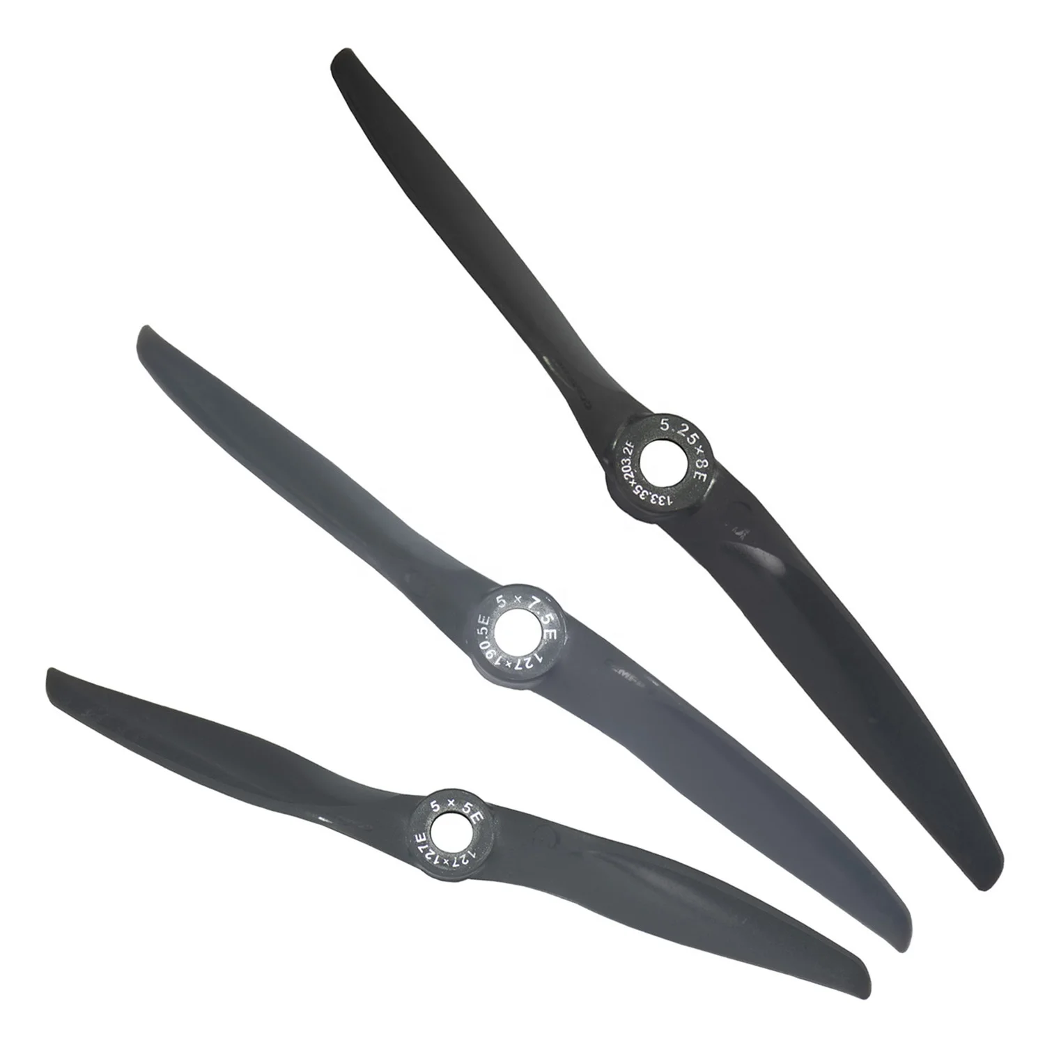 10PCS Gemfan 5-inch Electric Propeller 5x5E 5x5 5x7.5 5.25x8 Made Glass Fiber Nylon Plastic For RC Airplane Motor 2207 1900KV 19