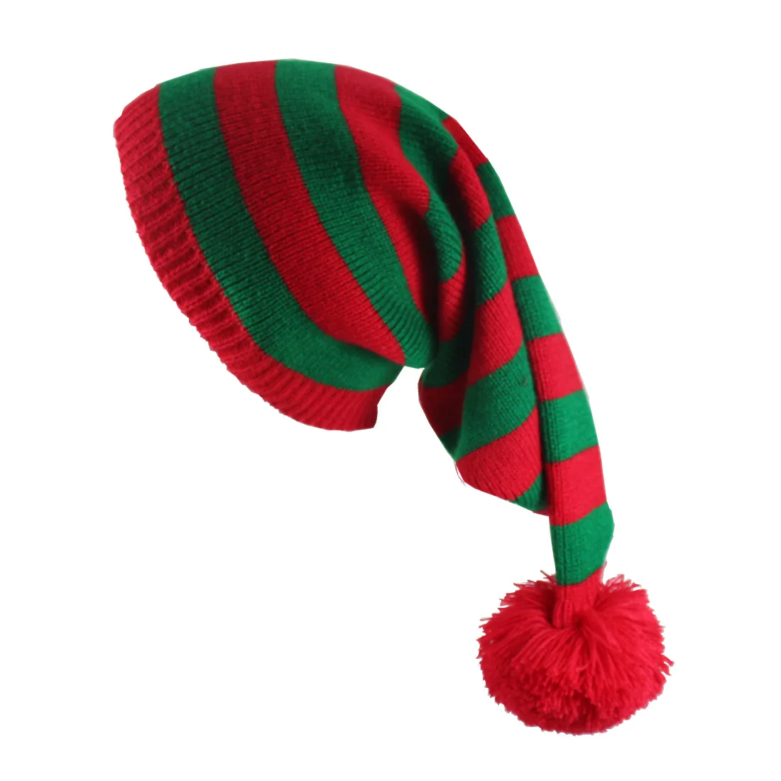 

Christmas Santa Knit Hats for Adults, Festive Holiday Party Headwear