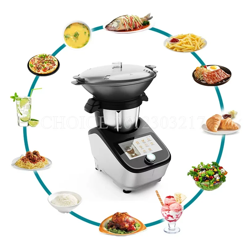 New Style Multi Functional Cooking Machine Fully Automatic Intelligent Robots De Cuisine Household Kitchen Robots Food Mixer