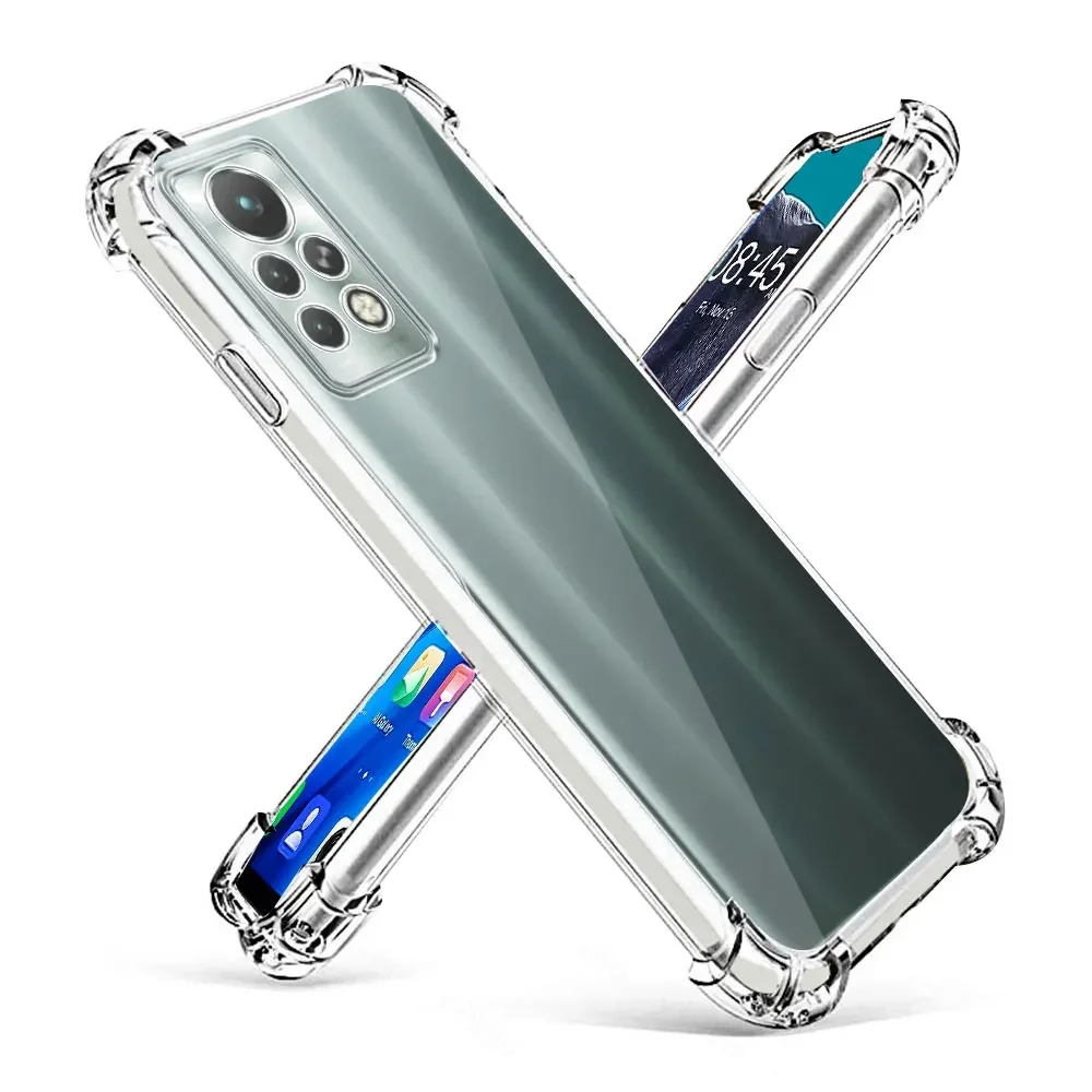 For Infinix Note 11 Pro Case Clear Shockproof Silicone Soft TPU Cover For Infinix Note 11S Coque on Note11Pro X697 X698 Funda