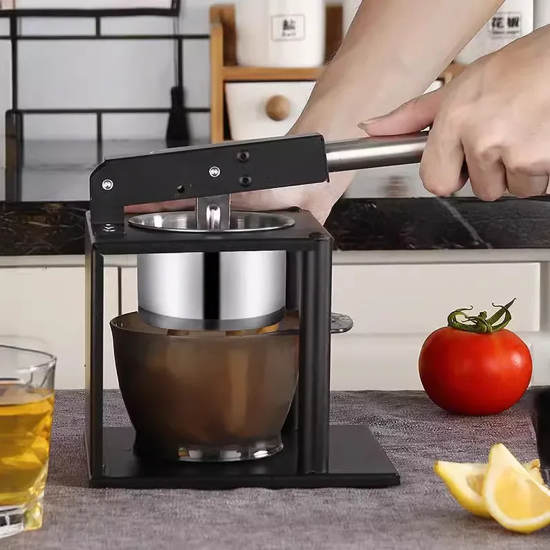 304 Stainless Steel Manual Commercial Lemon Juicer Fruit Juicer Watermelon and Pomegranate Juicer Dishwasher Safe