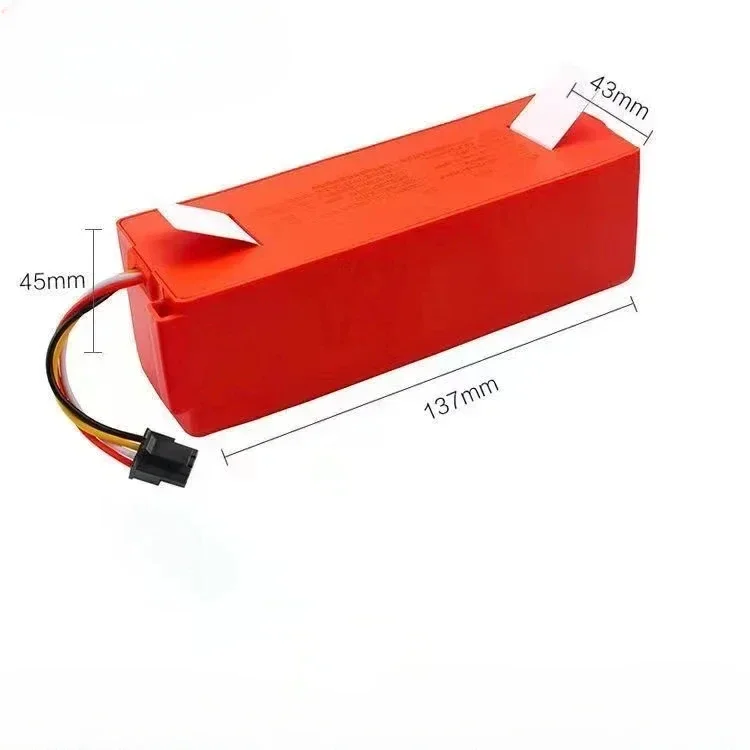 Batteria di ricambio per aspirapolvere robotico 14.4V BRR-2P4S-5200S per parti Xiaomi Roborock S55 S60 S65 S50 S51 S5 1 S 1ST MAX S6