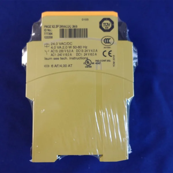 

Для X23p 777304 Реле безопасности 24 В переменного тока 3 н/о Совершенно новый оригинальный точечный ПЛК