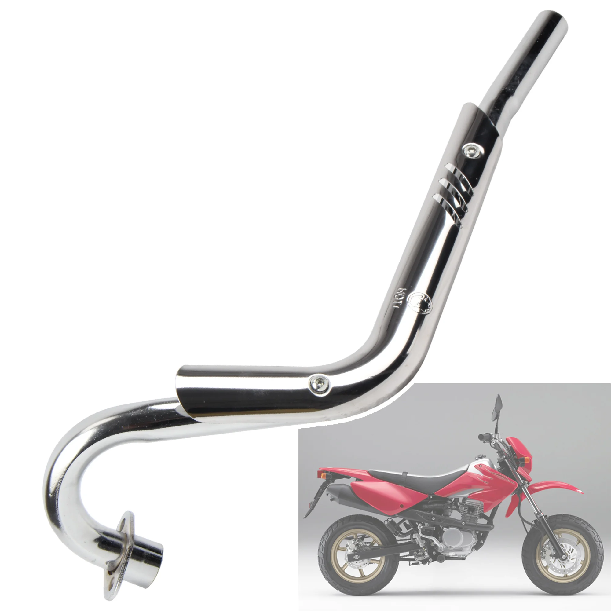 Motorcycle 28MM Exhaust Pipe System Muffler For XR50 CRF50 110cc 125cc 140cc Pit Dirt Bike Motorcross Modified Accessories ﻿ - view 6