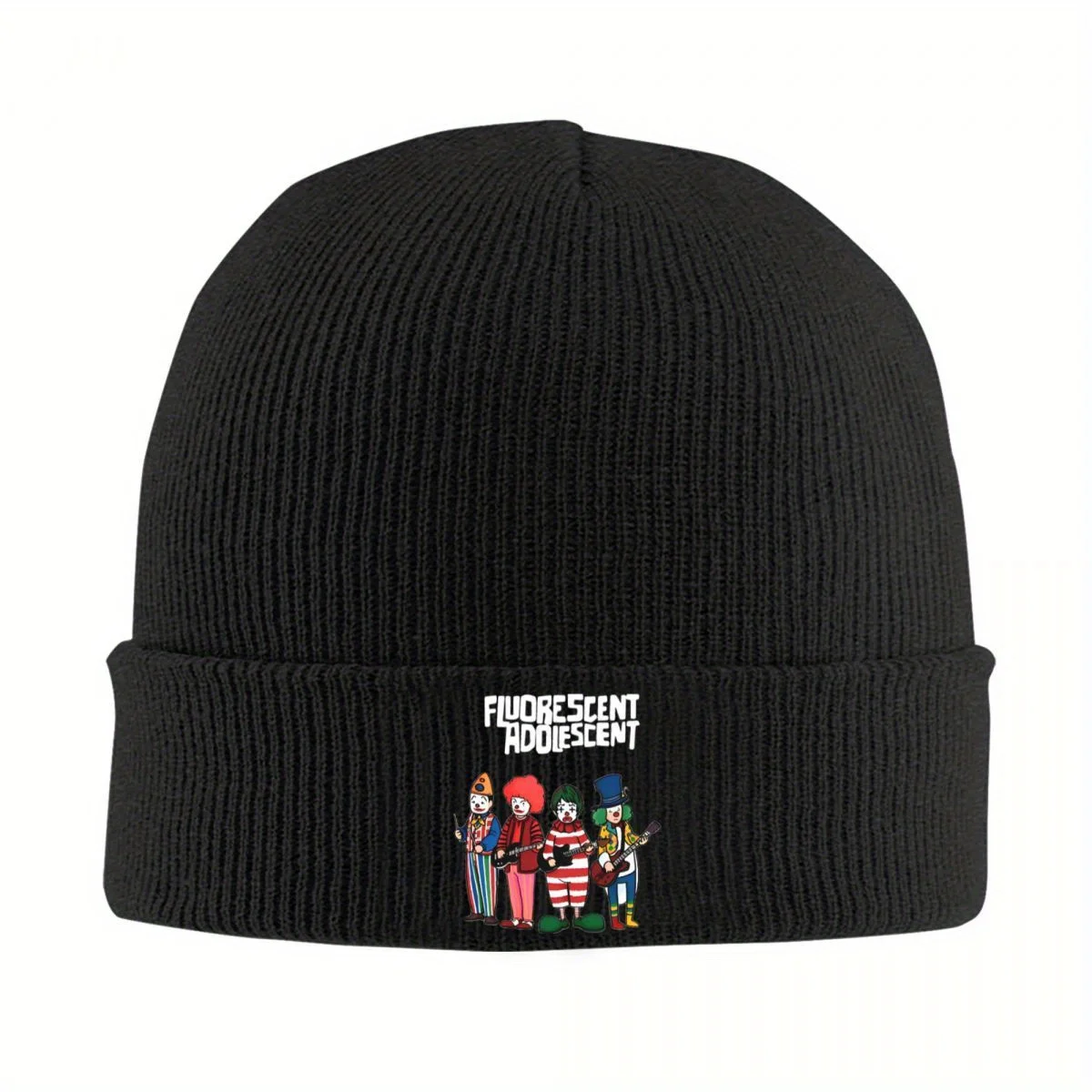 Payos - Gorro de punto fluorescente para adolescentes, gorros para hombres y mujeres, gorros de otoño e invierno, gorro cálido acrílico Arctic Monkeys
