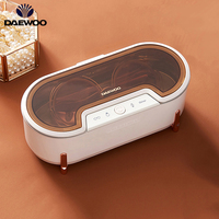 DAEWOO Portable Ultrasonic Cleaner 500ML 40KHZ Multifunction Cleaning Machine For Glasses Jewelry Ring Earrings DC12V