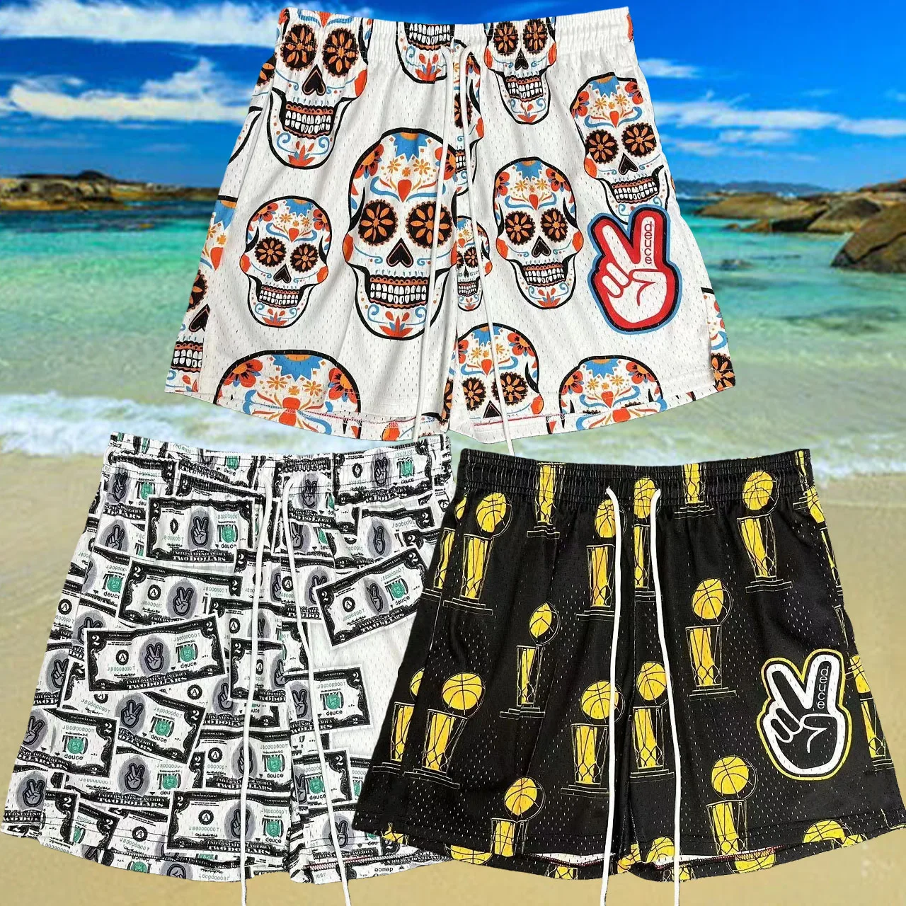 

Новые хит продаж, модные шорты для взрослых и мужчин с буквенным принтом, спортивные повседневные пляжные шорты для родителей и детей, шорты для отдыха на мотоцикле