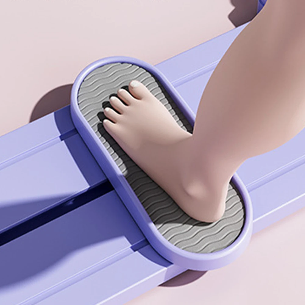 

Лыжный тренажер для фитнеса, складной лыжный тренажер, нескользящий имитация лыжного тренажера с ручкой и веревкой для женщин, восстановление после родов