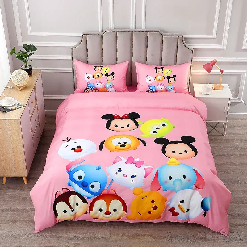 Disney Cute Duffy McQueen 95 Car Lightning Bedding Sets Duvet Cover Set HD Comforter Cover for Kids Bedclothes Bedroom Decor