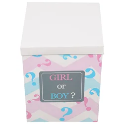 Paper Balloon Box Paper Decorative Balloon BOY or GIRL Gender Reveal for Baby Shower Happy Birthday Wedding Party Decorations