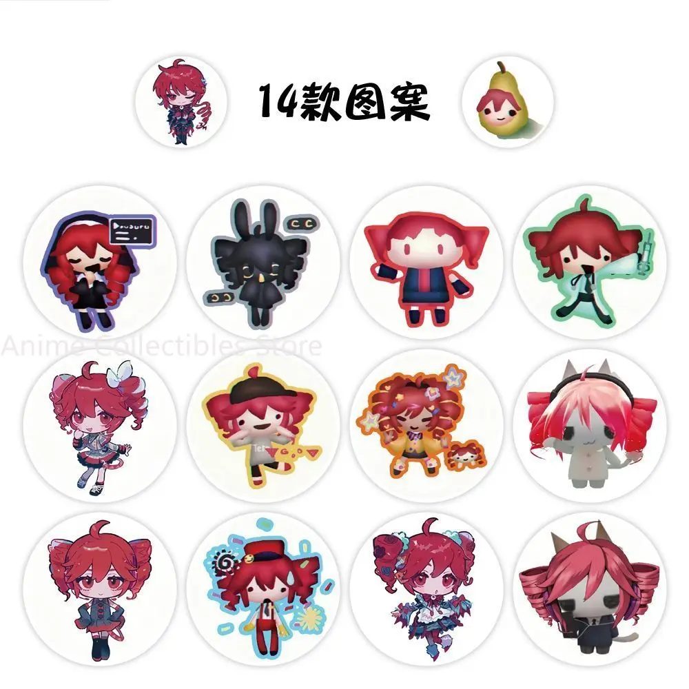 

500 шт./рулон аниме Kasane Teto наклейки для DIY ноутбук конверт скрапбукинг автомобиль мотоцикл наклейка подарок