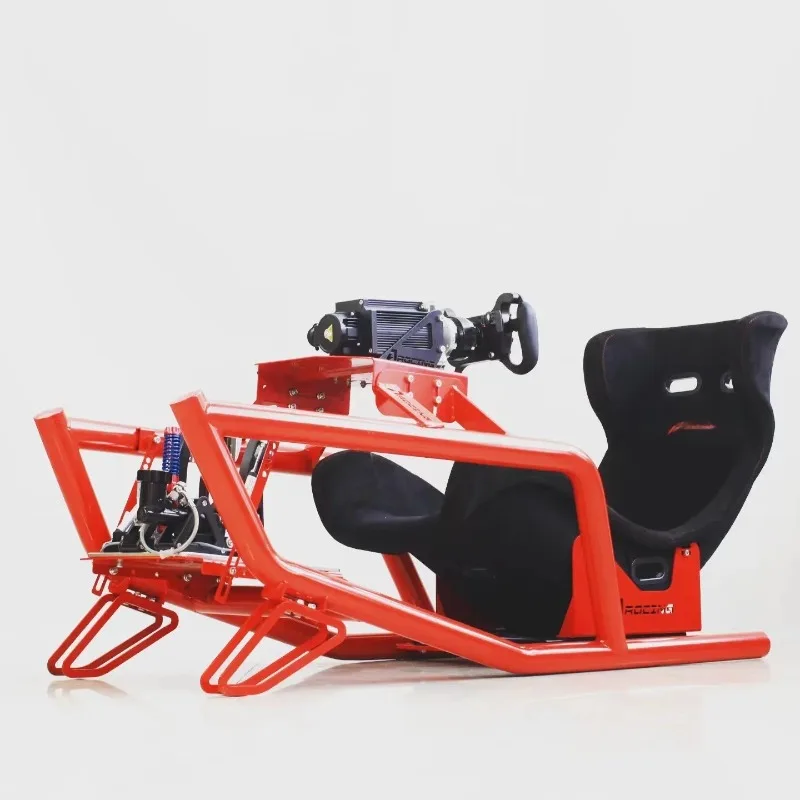 Single professional racing emulator F1 cockpit bracket seat