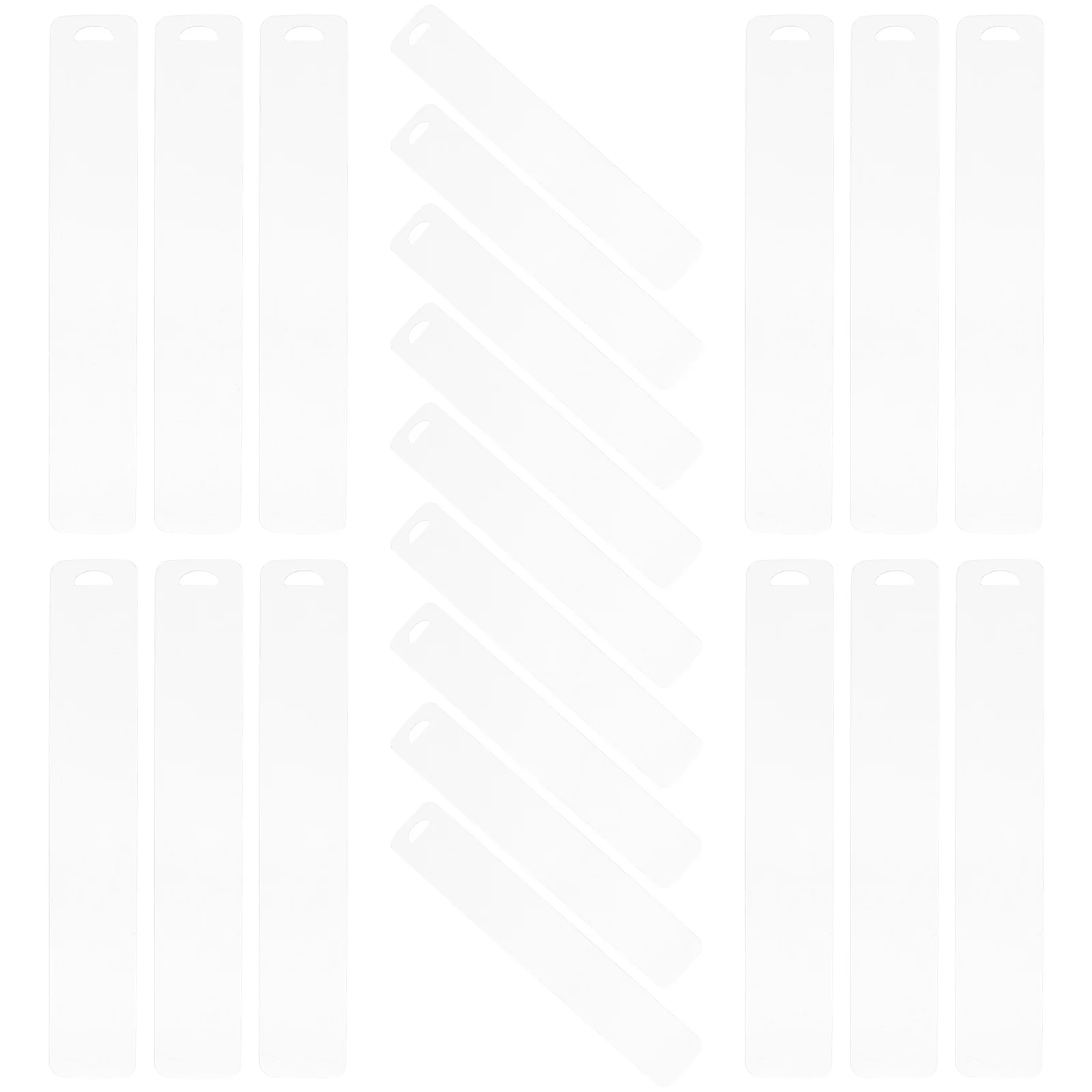 

25Pcs Clear Acrylic Wedding Place Cards Blank Table Seating Tags Party Reserved Signs for Events Acrylic Name Sign for Wedding