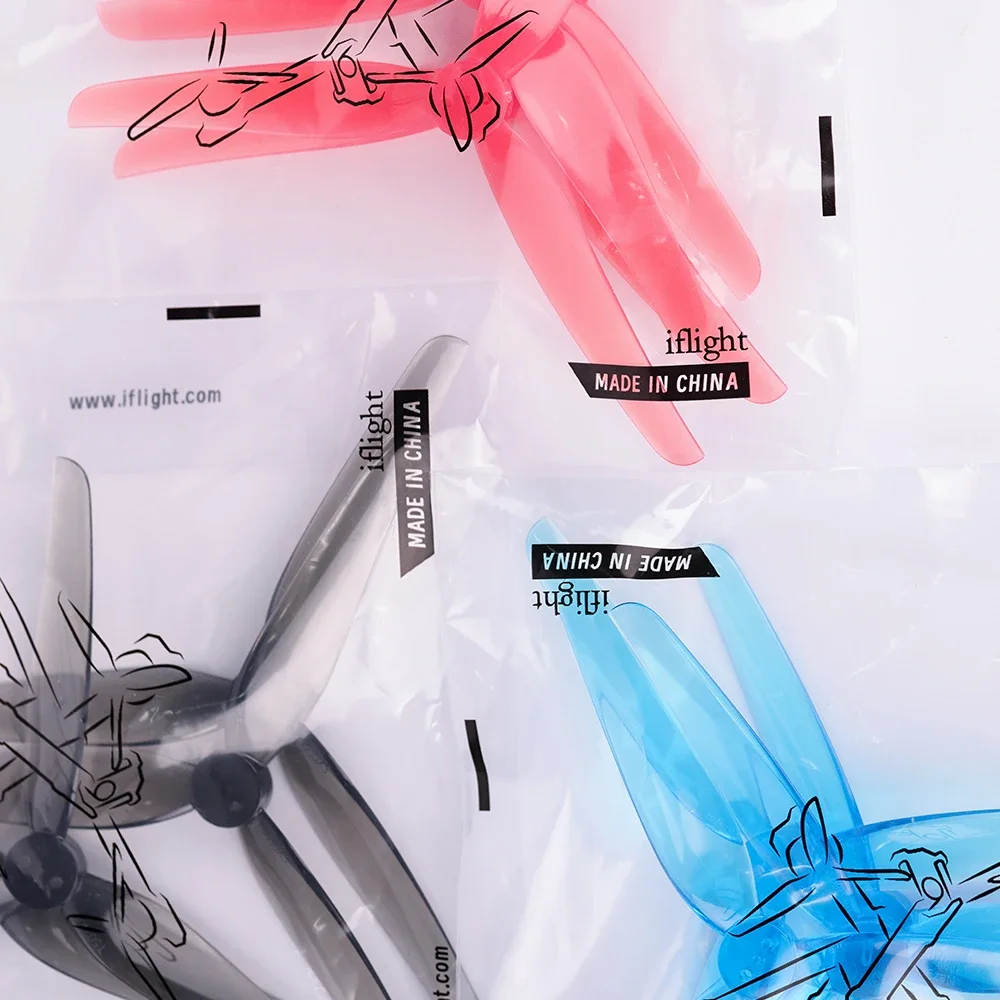 20 個/10 ペア iflight Nazgul 5030 5 インチ 3 ブレード/トライブレードプロペラプロップ iFlight XING 2005 モーターと互換性 FPV パーツ用