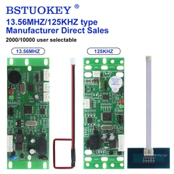 Cartão RFID Embedded Building Intercom Module, Decoder Card Reader, MF Board for Access Control System, 125KHz, TK4100, 13.56Mhz