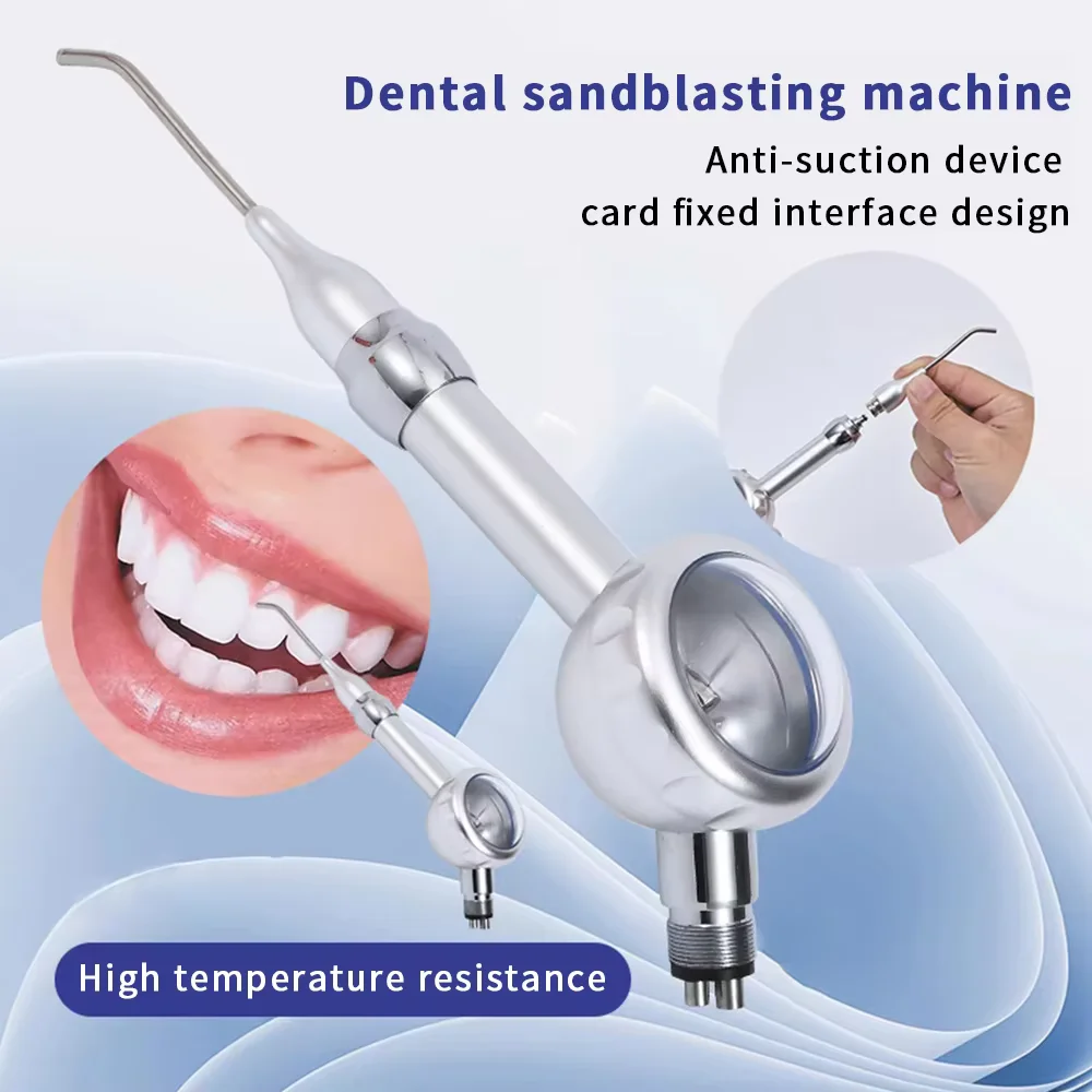 Dental Sandblaster Airflow Prophy Jet 2/4holes Dental Spray Bicarbonate Air Polisher Unit Sandblasting Gun Dentistry Tools