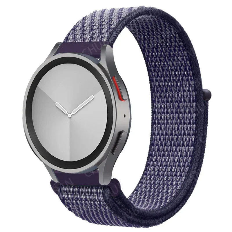 Nylon-Schlaufenband für Samsung Galaxy Watch 7 FE 6/5/pro/4/Classic/active 2 40–44 mm 20 mm/22 mm Sportarmband Huawei GT 2/e/3 Armband