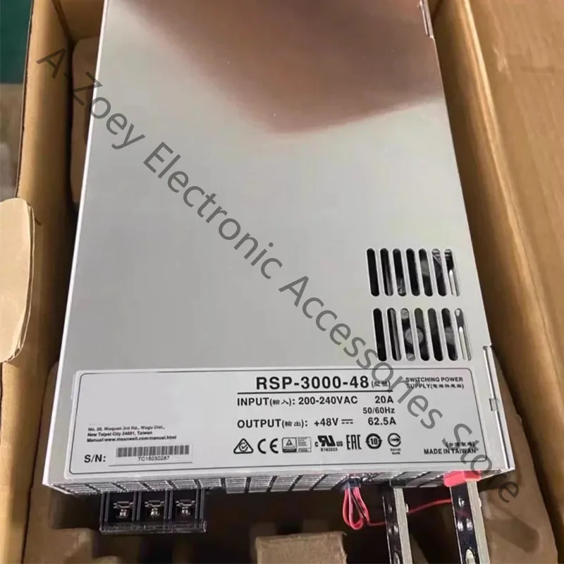 Brand New Original RSP300048 High Power Switching Power Supply RSP-3000-48 Input 200-240VAC Output 48V 3000W