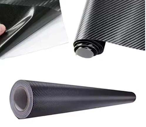 High quality wholesale carbon fibre vinyl/air bubble free car wrap/3D 4D carbon fiber film