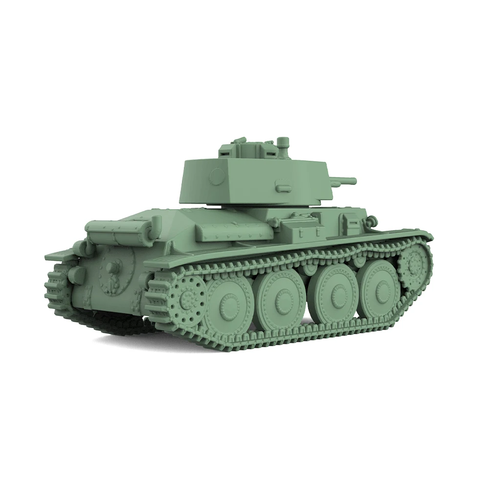 1/144 1/200 1/350 1/700 SSMODEL SS733 Kit de modelo militar Suécia Stridsvagn M41 Série II Tanque em miniatura Jogos de guerra estática