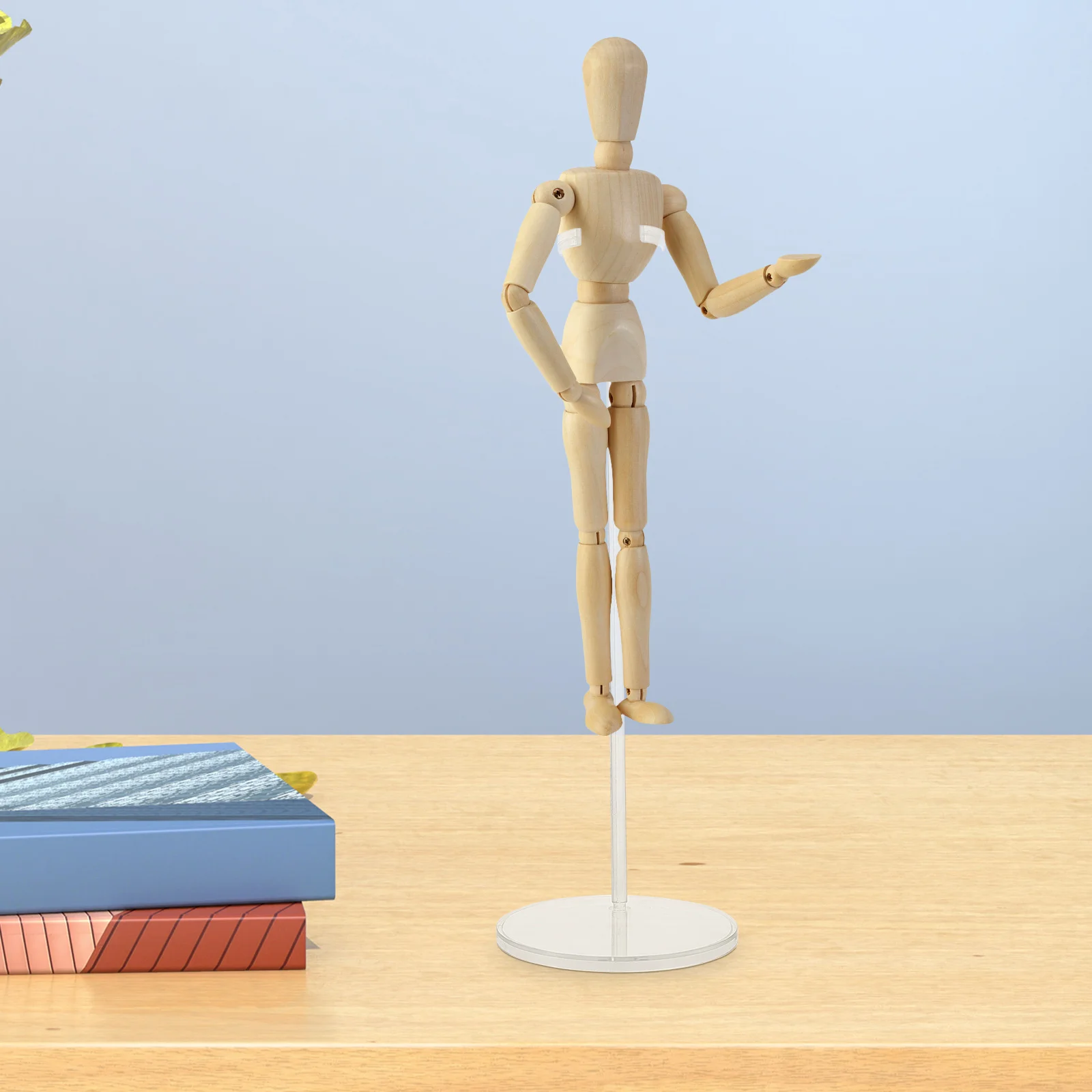 Clear Display Holder Transparent Acrylic Stand For Action Figures Stable Strong Practical Home Shop Decoration Use