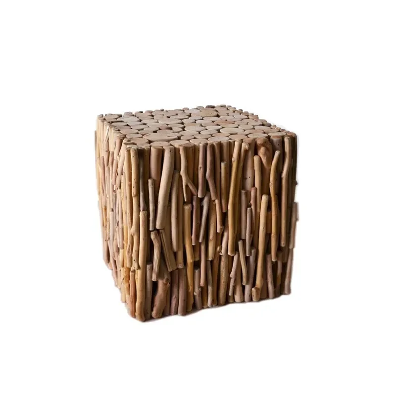 

Solid wood household adult small creative living room sofa stool shoe stool square stool Nordic simple modern dining tabl