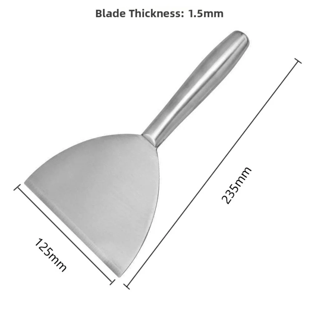 1pc 2/3/4/5/6 Inch Stainless Steel Scrape Multi-Size Spatula For Paint And Wall Repair Household And Industrial Cleaning Tools