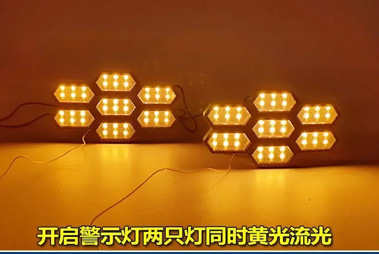 For Roewe CLEVER / SAIC CLEVER 2020-2025 Car Led Daytime Runnning Light Flowing Turn Signal Front Fog Lamp Modification Daylight detail image 12