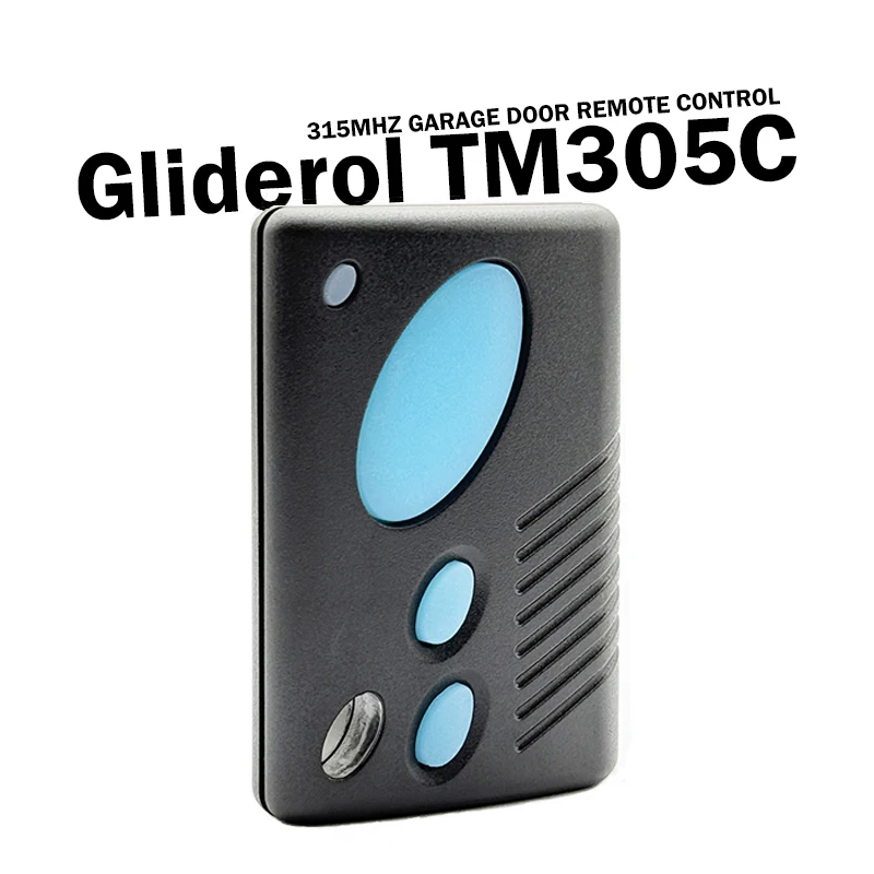 3PCS Gliderol TM305C Garage Door Remote Control Opener Compatible With Glidermatic GRD GTS Optima 2000