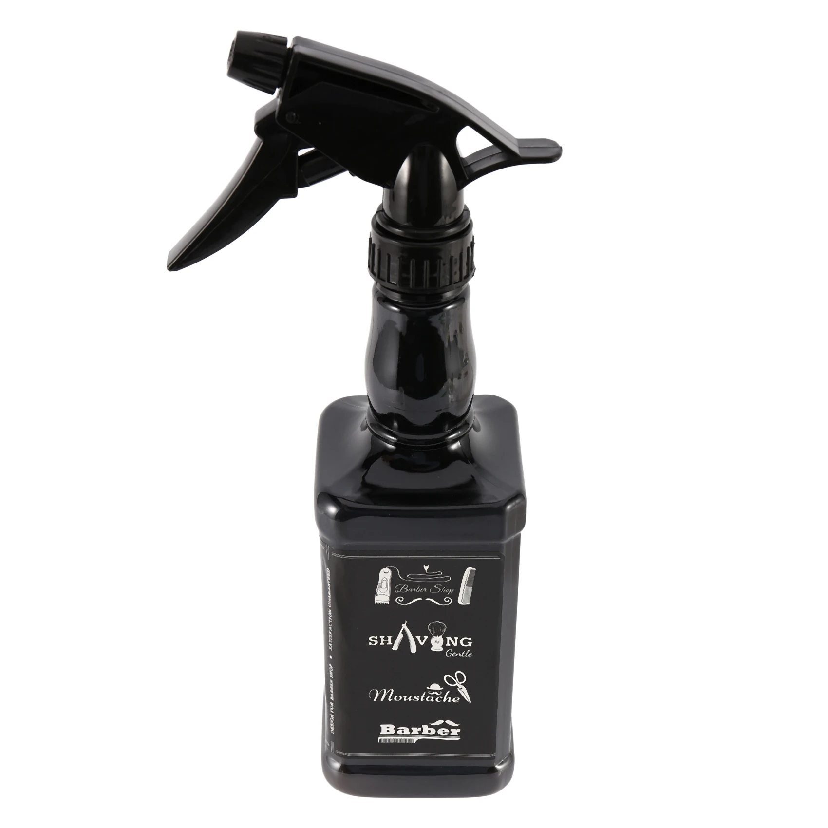 650Ml Hairdressing สเปรย์ขวด Salon Barber Hair เครื่องมือตัดผม Water Sprayer สีดํา