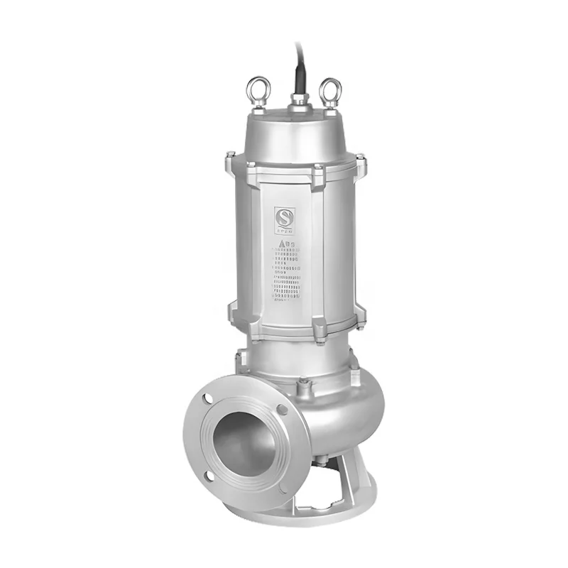Stainless steel sewage pump 304 shell 750w 220v110v380v high lift large flow sewage pump engineering industrial sewage pump