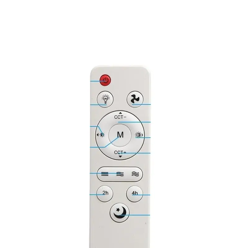1Pcs DIY Accessories Universal Basic Remote Controller For Living Room Ceiling Fans With Light And Sleep Mode