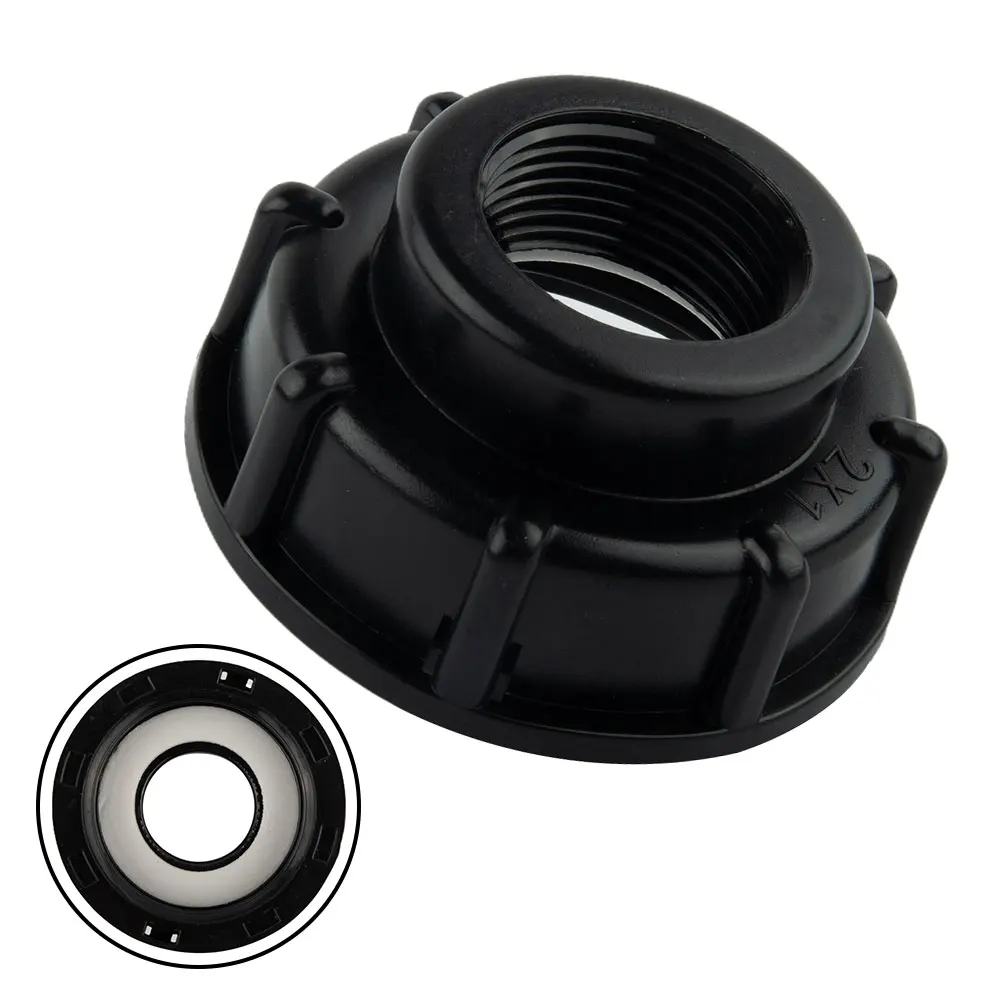 

IBC Container Cap Tank Adapter 1pc 4 /6 /1 Inch Inner Black Female Adapter For IBC Tank Fitting Connecter New High Quality