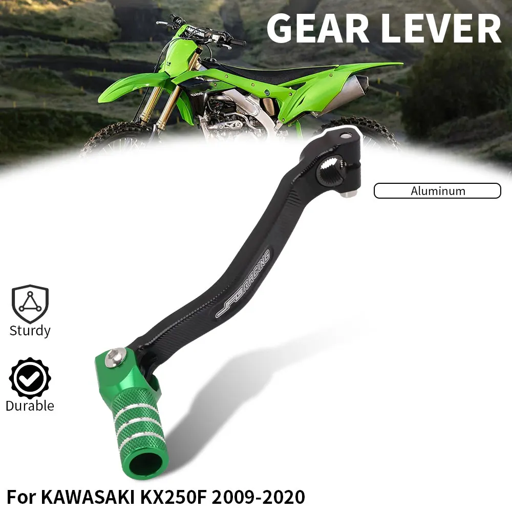 Motorcycle CNC Folding Gear Shift Shifter Lever For KAWASAKI KX250F KXF 250 2009-2020 10 11 12 13 14 15 16 17 18 19 Dirt Bike