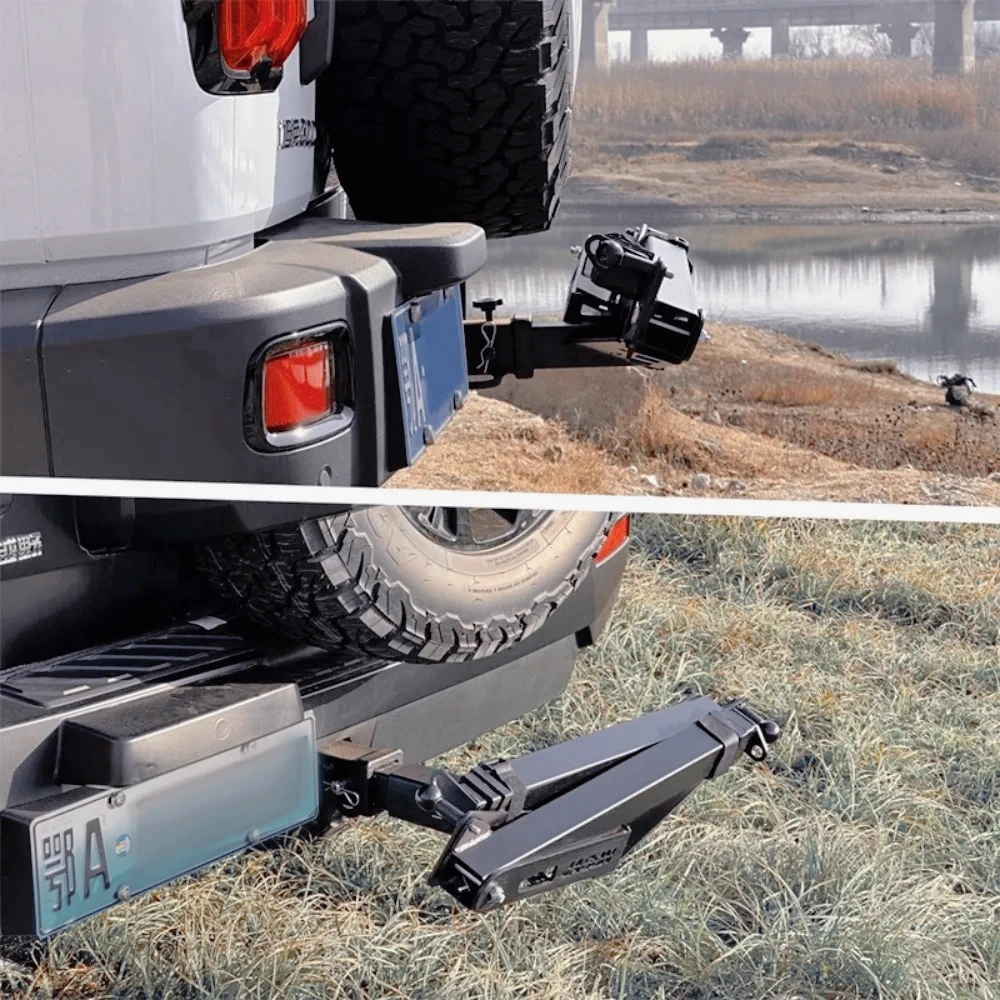 AM-Outdoor Trailer Bar Square Hammock Rack Camping Self-Driving Trailer Hook Off-Road Vehicle Expansion Tail Swing Wear Parts view 6