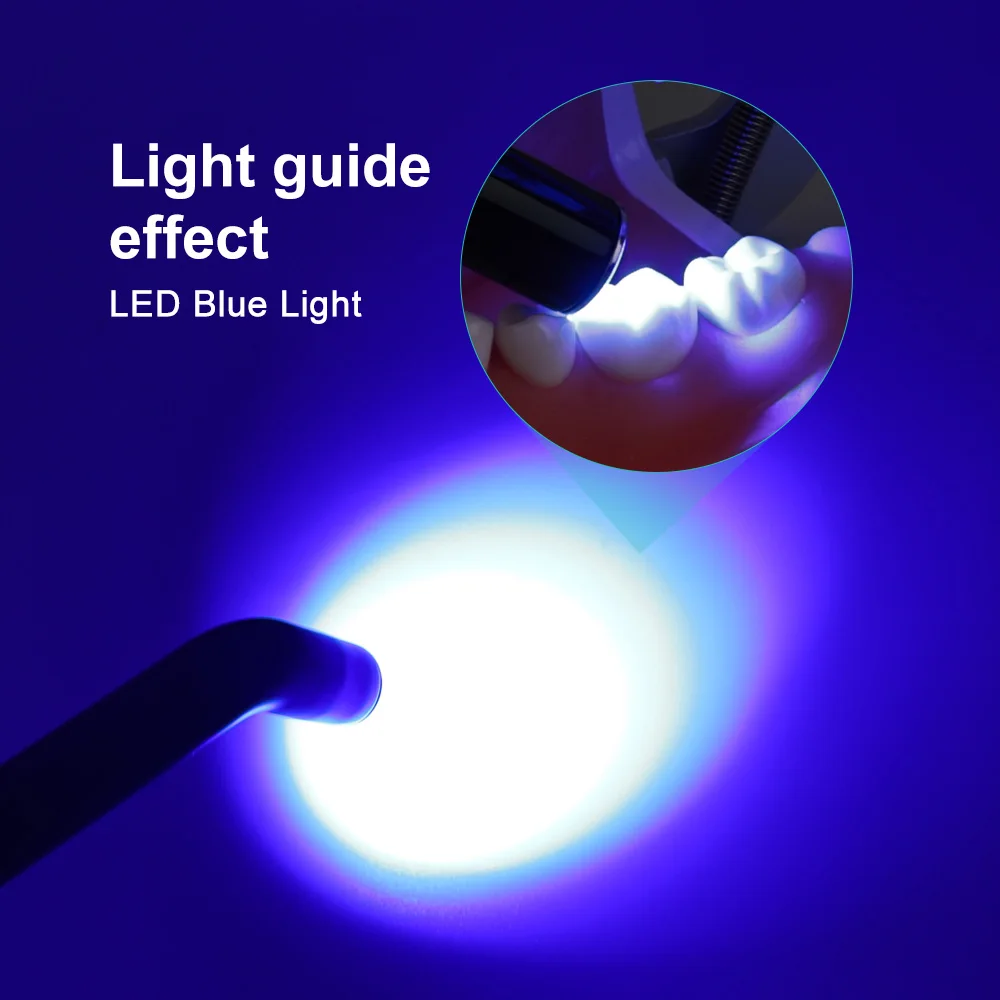 Universal Use Dental LED Curing Light Guide Tips for Dental Photosensitive Lamp Optical Fiber Rod Tips Cure Light Accessories