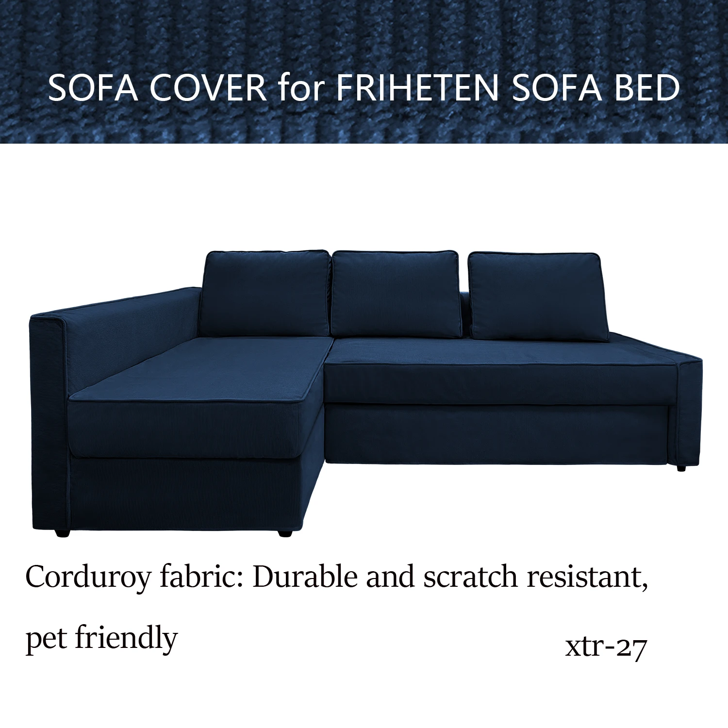ソファーカバー コーナーソファカバー イケア IKEA friheten