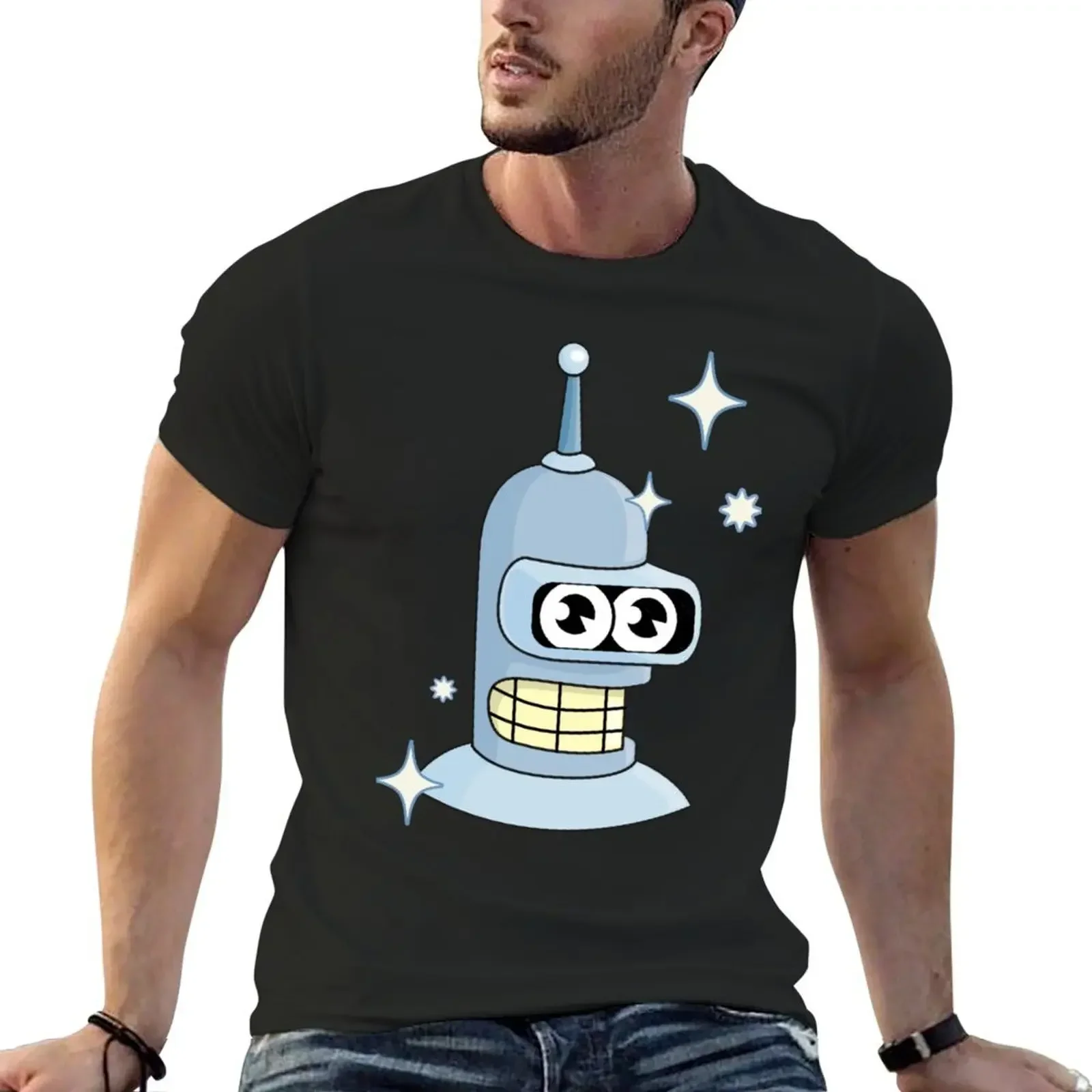 Bender Mr Clean T-Shirt boys animal print customs design your own kawaii clothes designer t shirt men