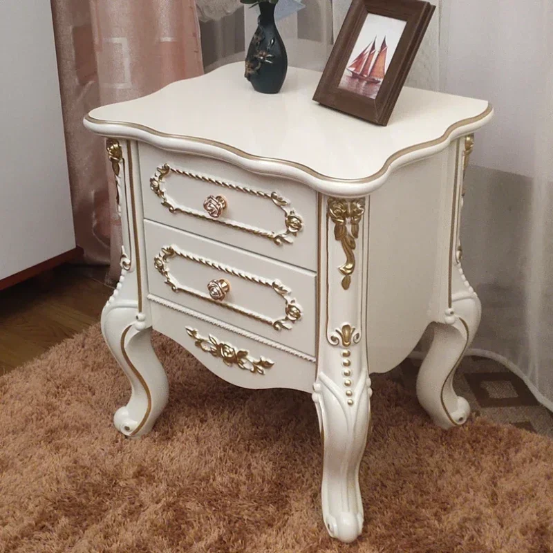 

Эстетическая европейская роскошная прикроватная тумбочка, современная тумбочка для спальни, экономия места, европейская мебель для спальни Szafka Nocna