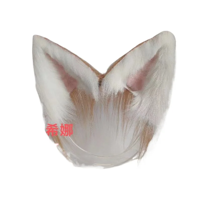 

Game Genshin Impact Gorou Plush Ears Cosplay Props Anime Comic Con Photography Accessories for Halloween Christmas Party
