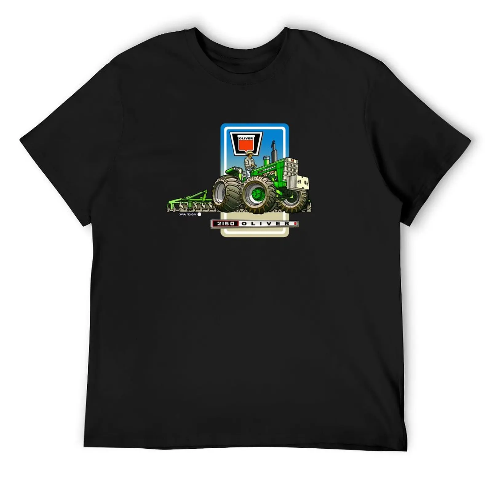 

Oliver 2150 Tractor T-Shirt tops fashion shirts anime stuff heavyweight t shirts for men