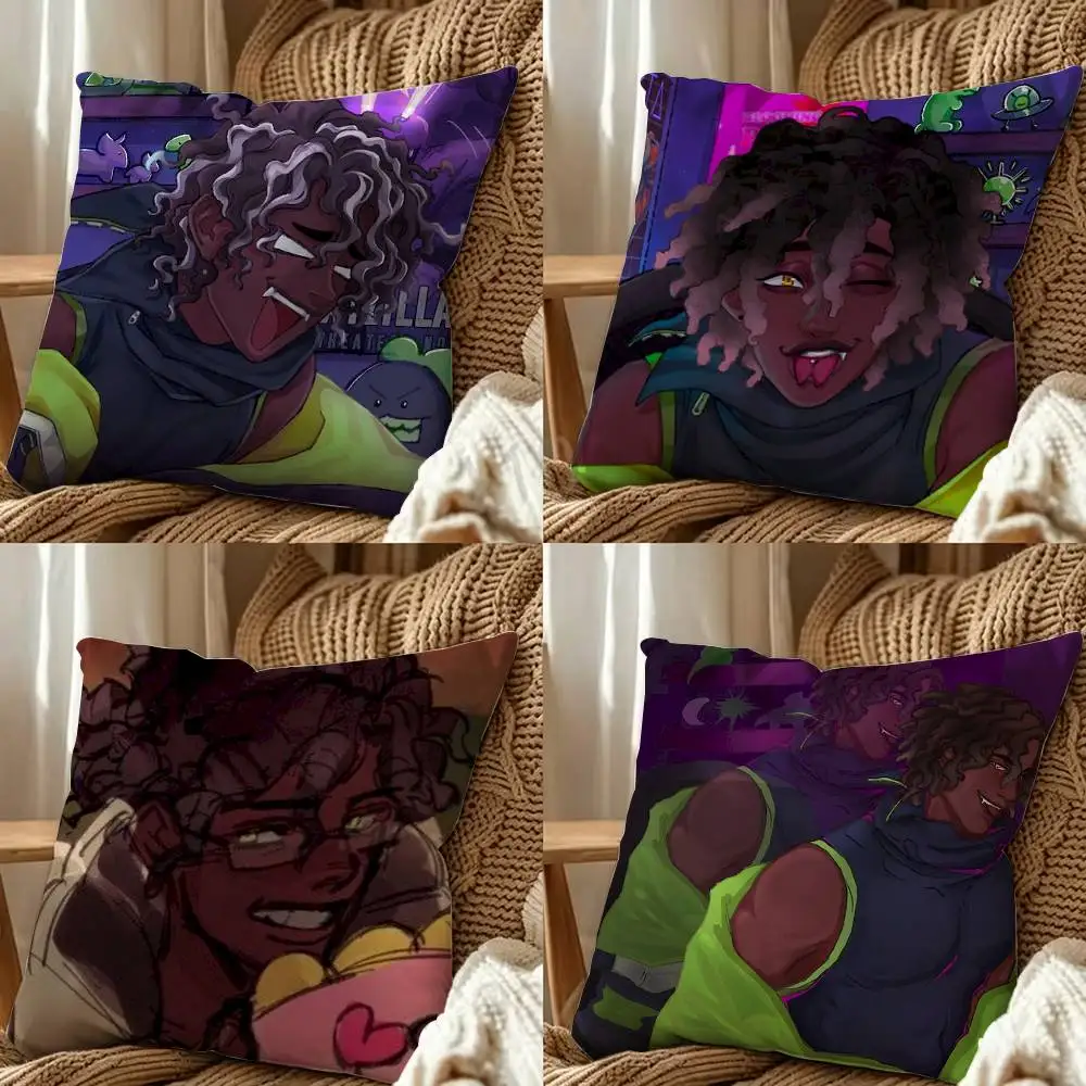 Game E-ERROR143 M-Micah Yujin Square Pillow Case Multi Sizes For Car Home Bedroom Decor Custom Valentine Gifts