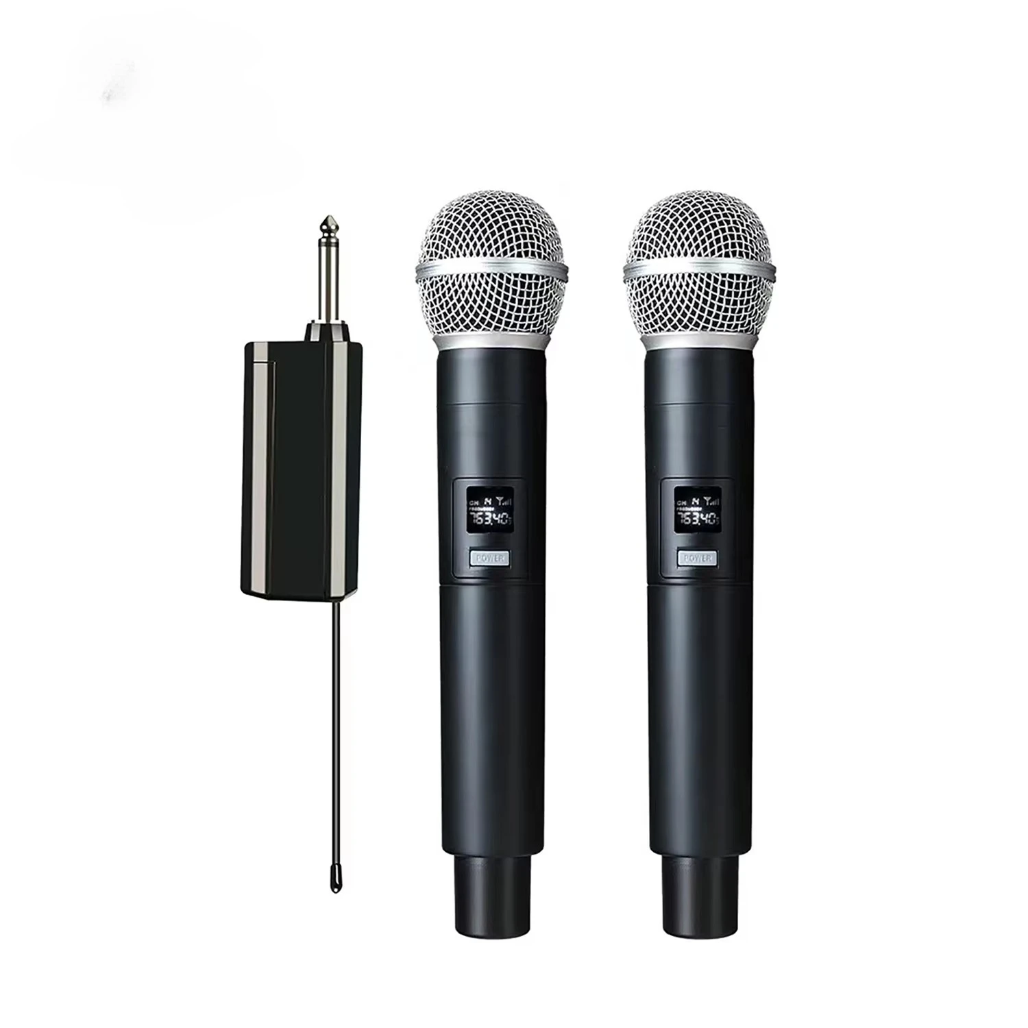 GAW-58B Hot Sale Plug and Play Wireless Microphone with Singing, KTV, Performance and Event Receivers