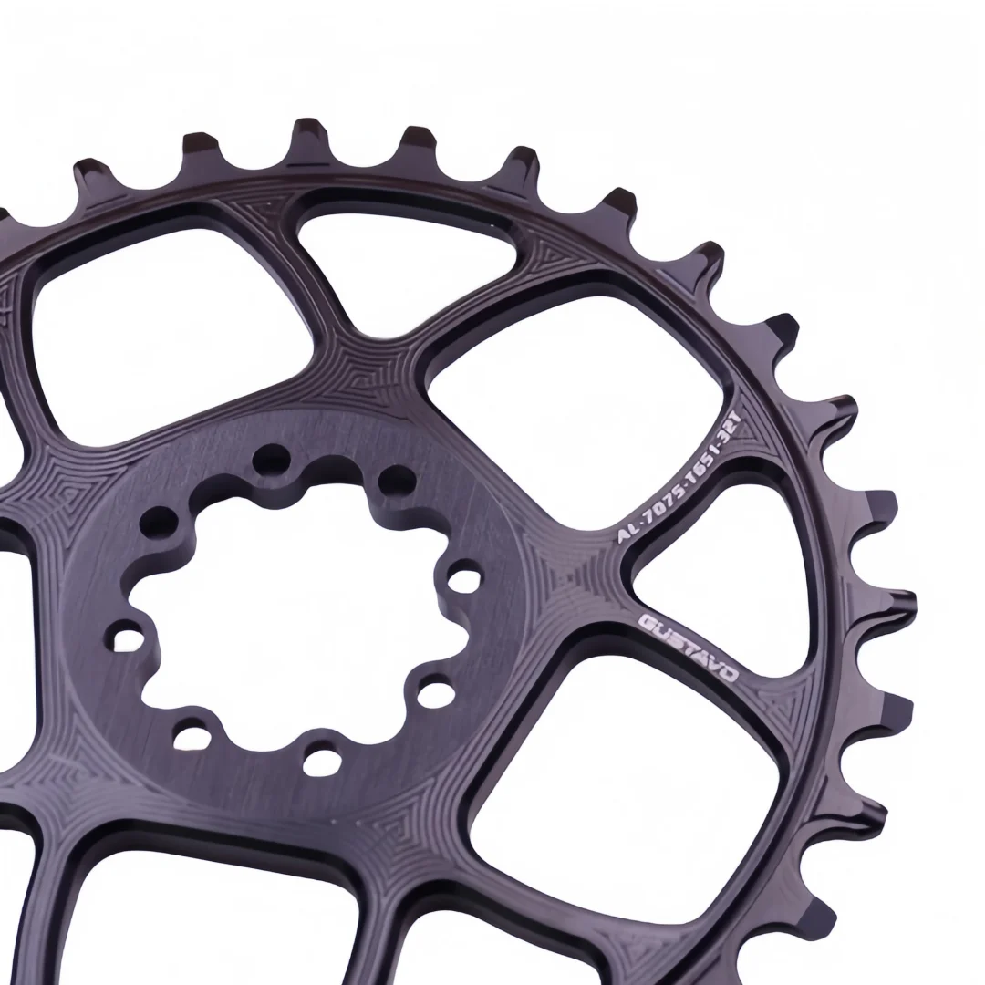 GUSTAVO 8-Bolt سلسلة دراجات ضيقة واسعة للقوة كرنك المباشر جبل الدراجة الجبلية سلسلة 32T 34T 36T 38T #4