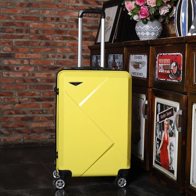 20\'\'24/28 inch Rolling luggage travel suitcase on wheels 20\'\' carry on cabin trolley luggage bag ABS+PC suitcase fashion set