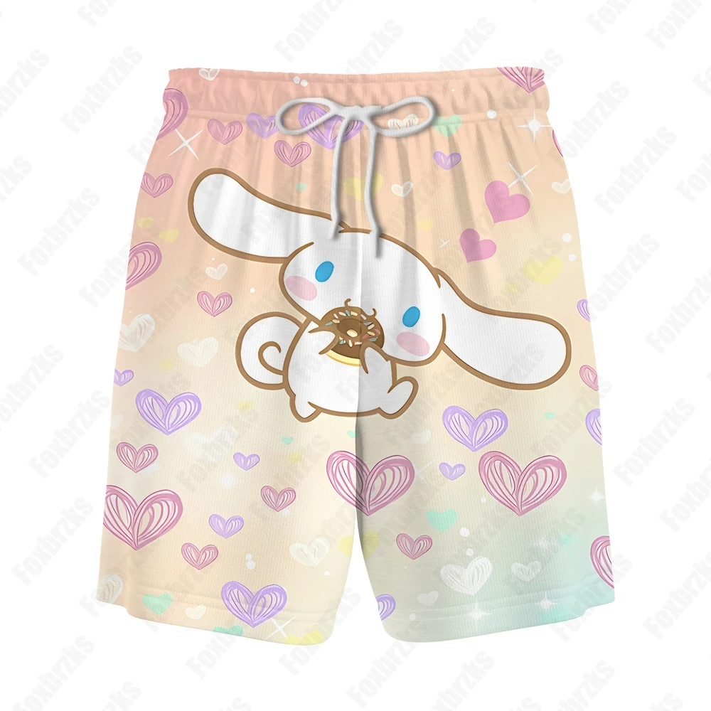 

Summer Hawaiian Style Breathable Short Streetwear Harajuku Laurel Dog Funny Children Boy Girl 3D Printed Board Shorts